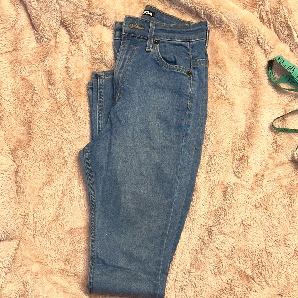 Fashion Nova Classic Blue Skinny Jeans